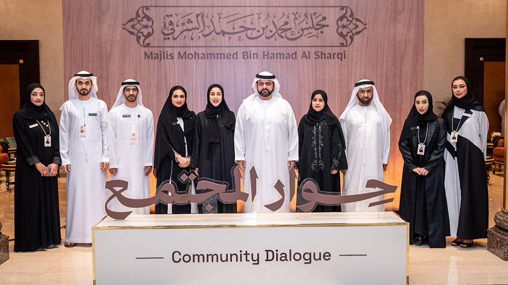 Mohammed Al Sharqi Attends “Community Dialogue” Session, Highlights Its Role in Advancing Social Cohesion