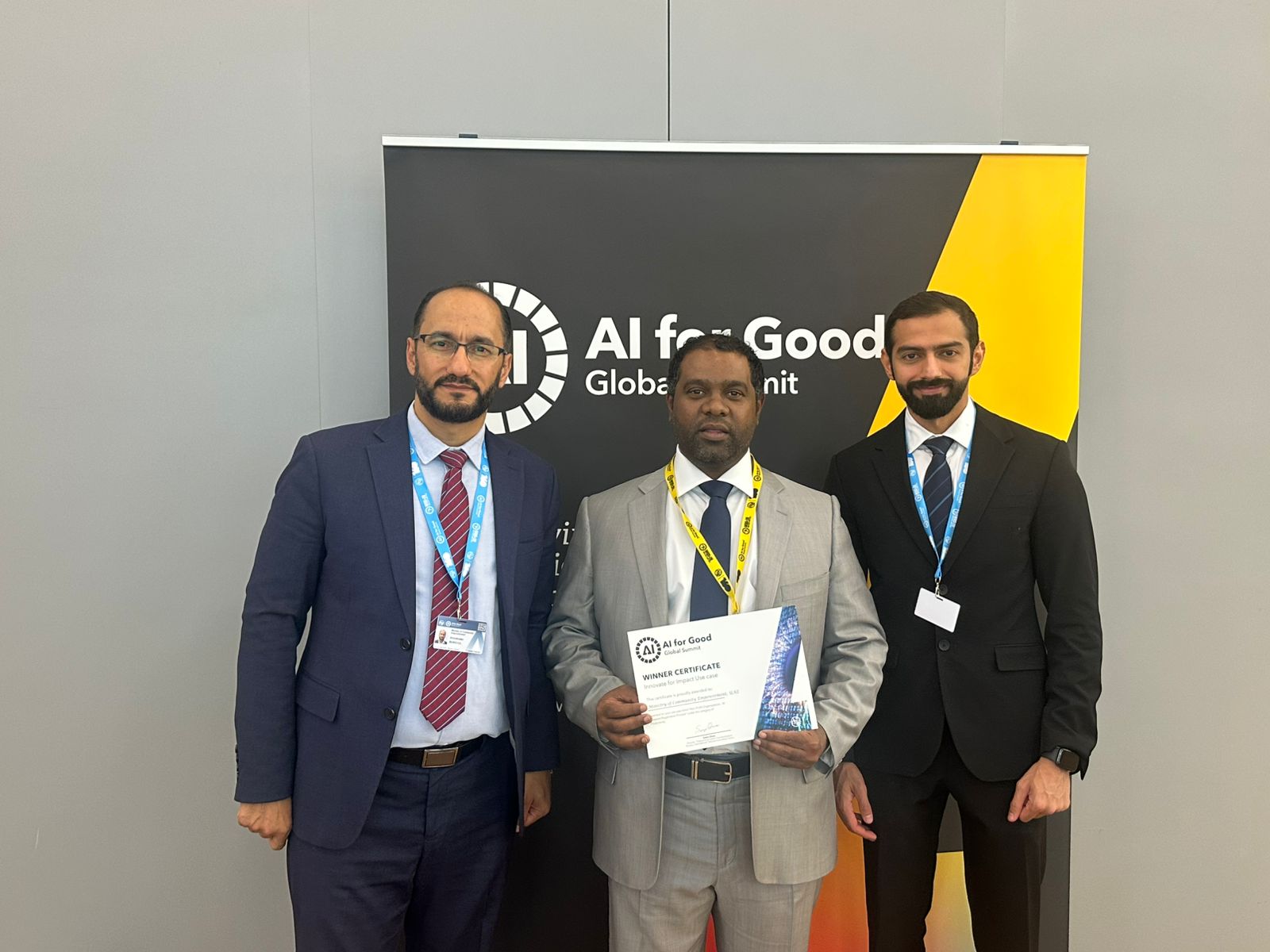 Ministry of Community Empowerment Wins “Innovation for Impact 2025” Award at AI for Good Global Summit for AI-Enhanced Non-Profit Organizations National Registry