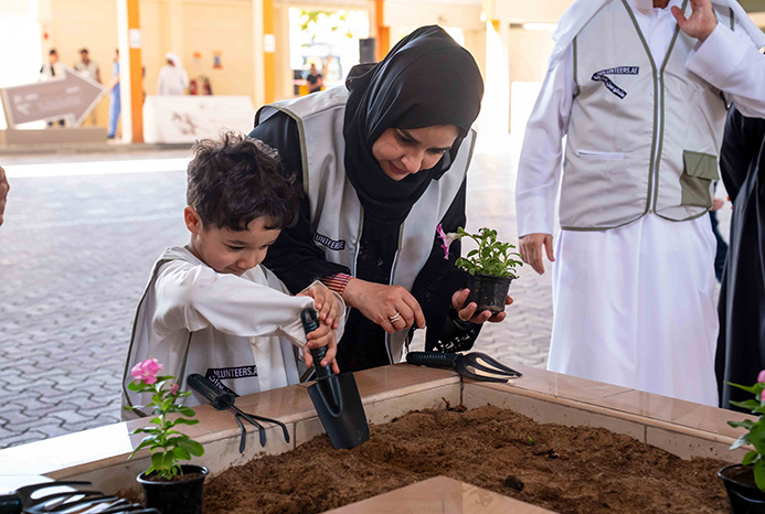 وزارة تمكين المجتمع ومؤسسة الإمارات تنظمان فعالية تطوعية تحت عنوان 