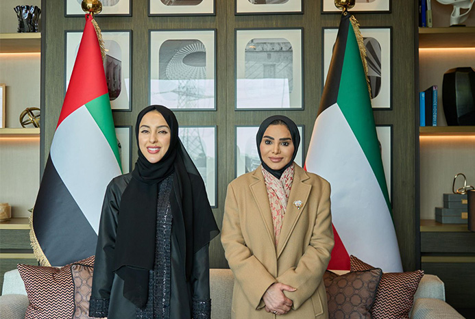 زيارة وفدة دولة الإمارات الى دولة الكويت الشقيقة لتبادل الخبرات في العمل الاجتماعي
